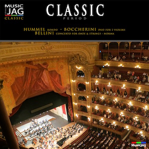 Various artists from Classic and Romantic Period. Hummel Johann, Boccherini Luigi, Bellini Vincenzo