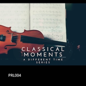 Classical moments is chorale, piano, strings, cello, organ, trumpets in classical movements.