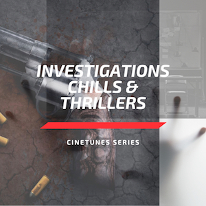 Music beds, underscores and scene music for investigations /crime drama and thrillers.